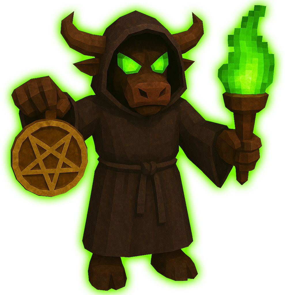 Bull Season Cult Mascot