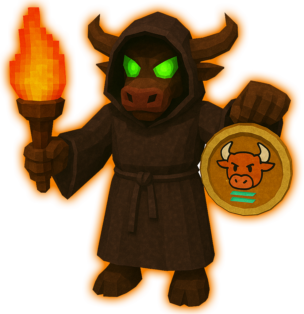 Bull Season Cult Mascot